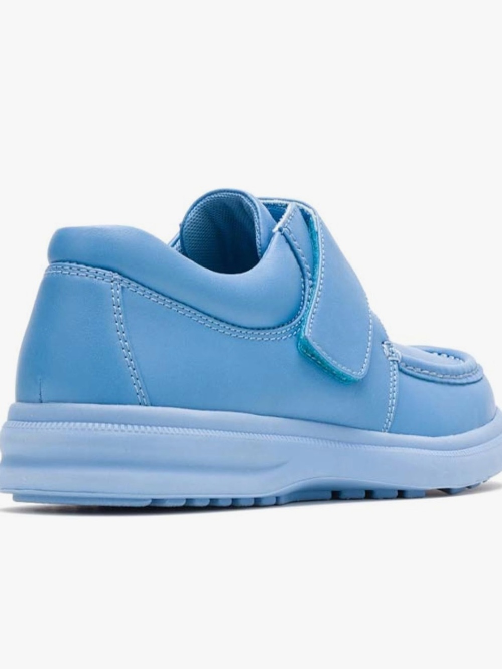 Hush Puppies Gil Surf Blue Leather Loafers Men’s Size 9 M Comfort Shoes - Picture 3 of 16